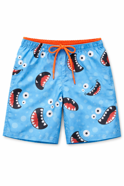 Hmm Swimwear Dokuma Toptan Çocuk Deniz Şortu