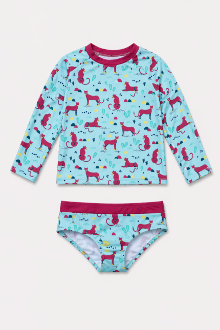 Hmm Swimwear Çocuk Uzun Kol Mayo