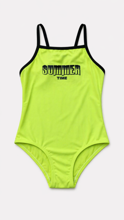 Hmm Swimwear Kız Çocuk Garson Yüzücü Mayo