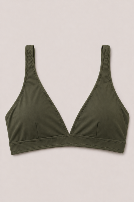 Hmm Toptan Basic Üçgen Bikini Üstü