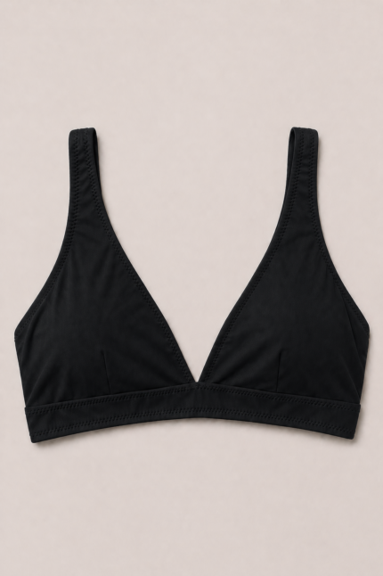 Hmm Swimwear Siyah Bikini Üstü Toptan